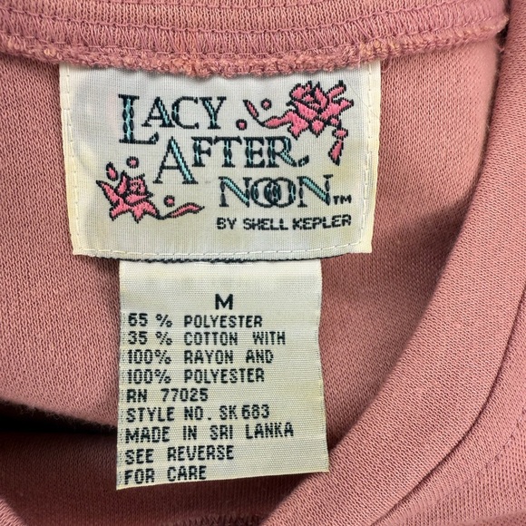 Pink Top with Lace Vest - Picture 6 of 8